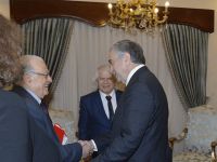 Cumhurbaşkanı Akıncı Beşparmak Düşünce Grubu heyetini kabul etti