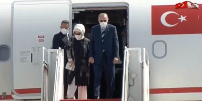 Erdoğan KKTC'ye geldi