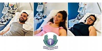 Üç Kıbrıslı türk daha kök hücre bağışında bulundu