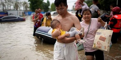 Çin’deki sel felaketinde hayatını kaybedenlerin sayısı 300'ü aştı