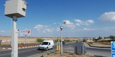 6 Hız tespit kamerası devreye girdi