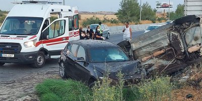 Lefkoşa-Girne anayolu üzerinde feci kaza!