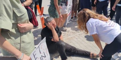 1 Eylemci yaralandı, 1 eylemci de tutuklandı