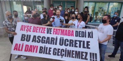 Açlık sınırın altındaki artış kabul edilemez.. "Grev yaparız"