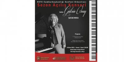 KKTC CSO sezon açılış konseri, 7 ekim’de Gazimağusa, 8 ekim’de Lefkoşa’da…