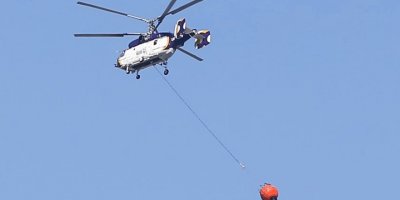 Yangına müdahale için Türkiye’den helikopter geliyor