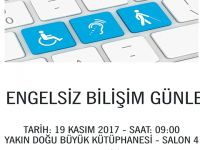 5. Engelsiz Bilişim Günleri YDÜ'de gerçekleştirilecek
