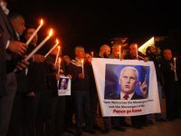 Batı Şeria'da ABD Başkan Yardımcısı Pence protestosu: İstemiyoruz!