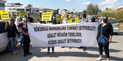 Mahkûm yakınları eylem'de!