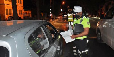 Haftalık trafik raporu: 735 sürücüye ceza yazıldı