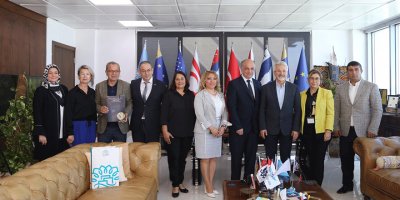 Bursa Nilüfer belediyesi’nden GAÜ’ye ziyaret