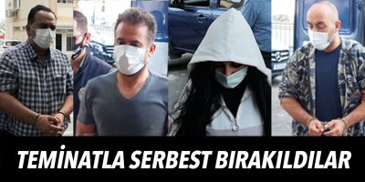 Video skandalı zanlıları teminatla serbest bırakıldı