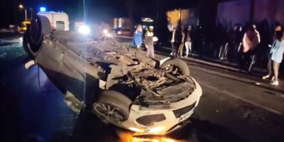 Lefkoşa'da ölümlüm kaza: 1 kişi yaşamını yitirdi, 3 kişi yaralandı