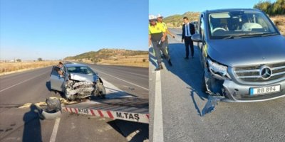 Gazimağusa-Karpaz anayolunda kaza: 3 kişi yaralandı