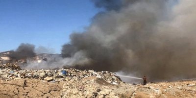 Güngör Çöplüğü hala yanıyor!