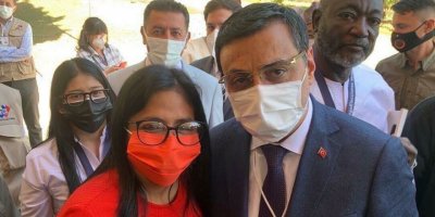 Türk heyeti, Venezüella seçimlerine 'gözlemci' olarak katıldı