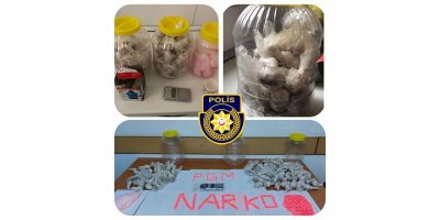 "Bataklık" operasyonu: 1.5 kg uyuşturucu ele geçirildi