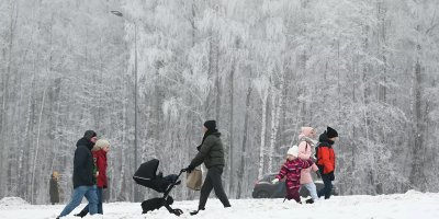 Moskova'da 28 yılın en şiddetli kar yağışı