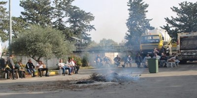 Lapta Belediyesi’nde iş bırakma eylemi sürüyor!