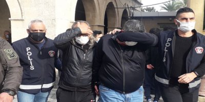 'Kaptan Köşkü' operasyonunda tutuklanan 2 zanlı cezaevine gönderildi