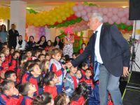 Güzelyurt Belediyesi çocuklara yönelik Yeni Yıl etkinliği düzenledi