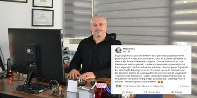 Eş: "3 gündür evdeyiz, ne arayan var ne de soran"