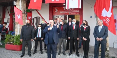 "Kıbrıs Türk halkı TKP'yle ayağa kalkıyor"