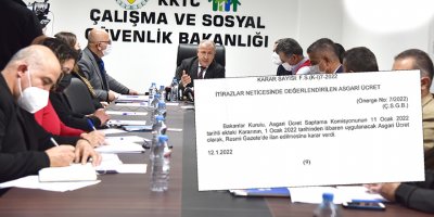 Yeni asgari ücret Resmi Gazete'de yayınlanarak yürürlüğe girdi