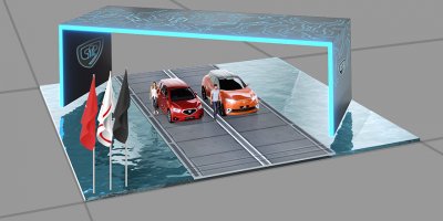 KKTC’nin yerli otomobili GÜNSEL, metaverse dünyasında yerini aldı!