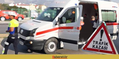 Araç takla attı.. Anne ve kızı yaralandı