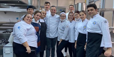 Dünyaca ünlü şefler DAÜ’de ders verdi