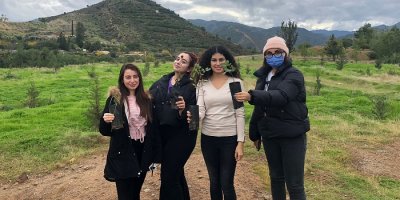 LAÜ öğrencileri Lefke’de  fidan dikimi gerçekleştirdi