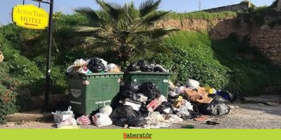 Mağusa’nın çöpleri toplanmaya başlandı