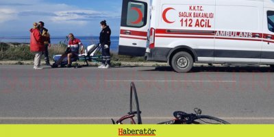 Bisikleti ile antrenman yaparken canından oluyordu!