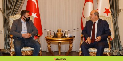 Cumhurbaşkanı Tatar, Kktc Futbolcular Derneği’ni kabul etti