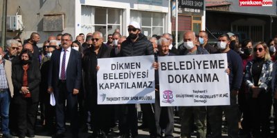 Dikmen’de eylem: Belediyemizi kapattırmayız