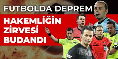TFF'de hakemliğin zirvesi budandı