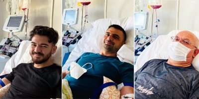 Üç hastanın yaşam umudu oldular