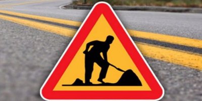 Lefkoşa-Güzelyurt, Yılmazköy Çamlıbel, Ercan Havaalanı Ayr- Geçitkale yollarında çalışma