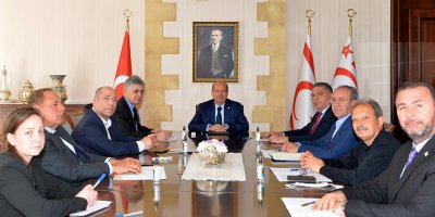 Belediyeler Reformu ve Elektrik konuları Cumhurbaşkanlığı’nda masaya yatırıldı