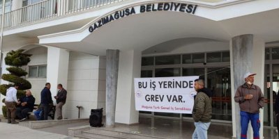Gazimağusa Belediyesi’nde yarın uyarı grevi olacak