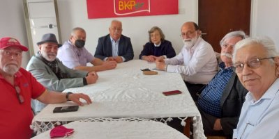 BKP ve Sol Kanat Örgütü Kıbrıs sorununu görüştü
