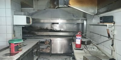 Halil İbrahim Sofrası isimli restoranda yangın