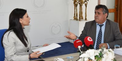 Şener Elcil şikâyet dosyasını Fazilet Özdenefe’ye verdi