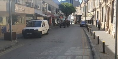 Lefkoşa'da kuyumcu dükkanı kurşunlandı