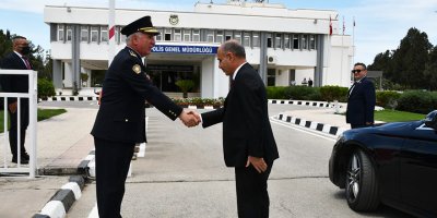T.C. Emniyet Genel Müdürü Sayın Mehmet Aktaş, Soyalan'ı ziyaret etti