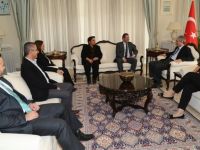 TAK Yönetim Kurulu’ndan bir heyet TC Büyükelçisi Kanbay’ı ziyaret etti