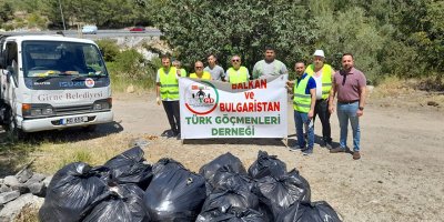 Boğaz Piknik alanında temizlik etkinliği gerçekleştirildi