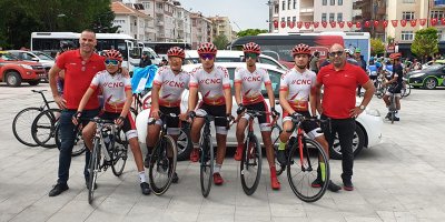 Yıldız Bisikletçilerimiz Karaman’da tırmandı