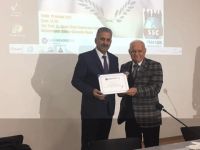 Çaluda “Güncel Gelişmeler Işığında Kıbrıs” başlıklı konferansta konuştu